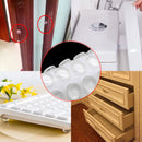 40 Self Adhesive Silicone Rubber Cabinet Door Pad Bumper Stop Damper Cushion New