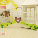 6X Cartoon Animal Baby Child Nursery Room Coat Clothes Wardrobe Wood Hook  TYG