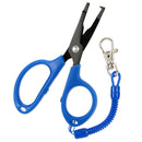 Fishing Plier Fish Grip Multi-Function Scissors Gear Cut Line Hook Lure Bai I5X4