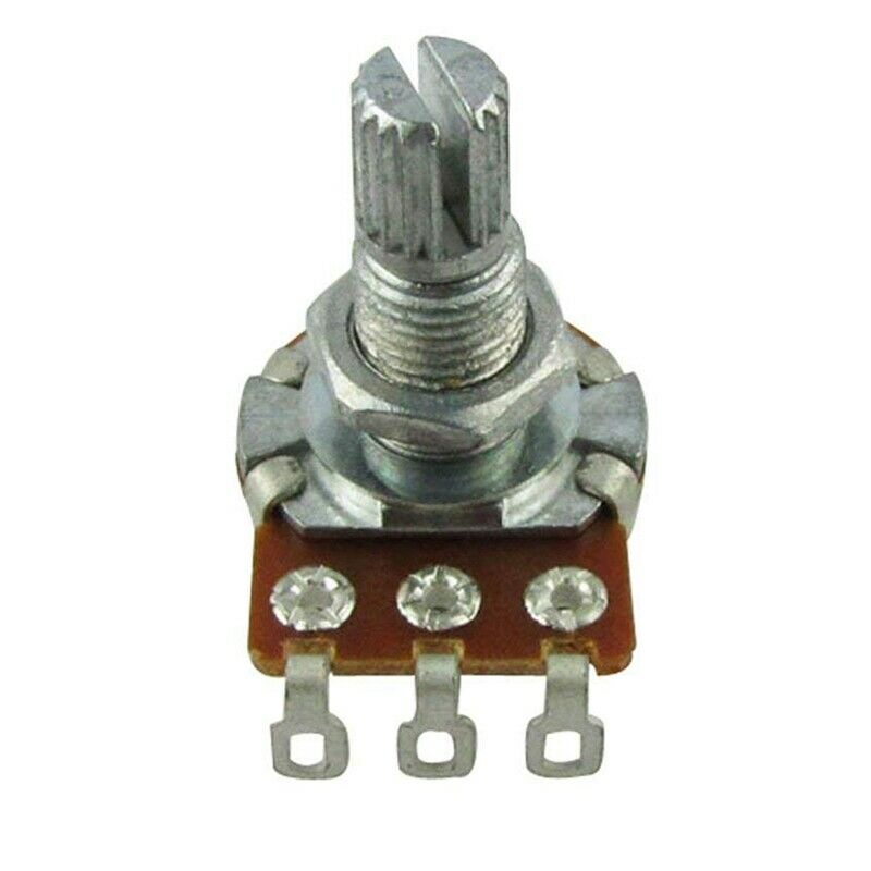 Guitar Small Size Pots A500K Potentiometers For Guitar Bass Parts (Pack Of