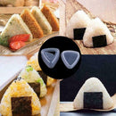 2Pcs Triangle Form Mould Sushi DIY Onigiri Rice Ball Bento Tool Maker neu P J3D8