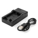 Camera Battery USB Charger LED Indicator for Sony FW50 Battery Universal