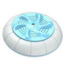 Ultrasonic Turbine Washing Machine Mini Tub Laundry Washer for Dorms Cyan