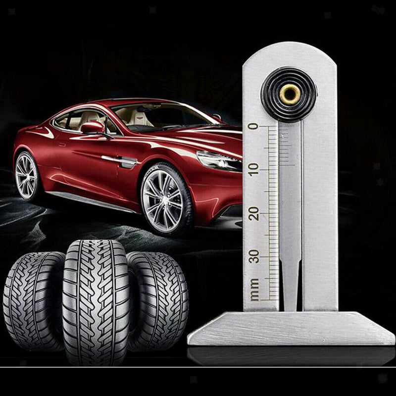 1Pc Tyre Tread Depth Measuring Gauge Tool for Car Van Truck Scooter Motorbike