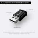 2in1 Bluetooth 5.0 Audio Transmitter Receiver USB Adapter For Car Speaker PC TV