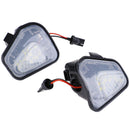 2Pcs LED Side Mirror Puddle Lights No Error For EOS B7 ^