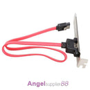 Computer Case Baffle Internal SATA to ESATA External PCI Slot Cable Bracket