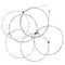 Orphee 6pcs/set Acoustic Guitar Strings Multi-color Copper Strings with Ful