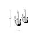 Electric Guitar Cufflinks Rock Music Theme Cuff Links Guitars Musical Design