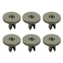 6x F / AEG Favorit Bottom Wheel Plastic Dishwasher Kits,