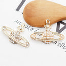 10Pcs 2.3X3.2Cm Jewelry Accessories Earrings Stud Diy Jewelry Making Hand M