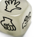 2pcs funny 2cm noctilucent dice drinking dice acrylic for game party bar SP