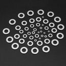 360pcs/box 8 Sizes Stainless Steel Flat Machine Washer Gaskets Assortment