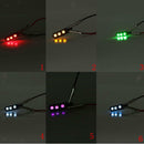 10x Red T10 5050 6SMD RGB W5W 192 168 LED Width Lamp Exterior Lights Bulb