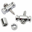 2Pcs Roller String Tree for Guitar Electric Acoustic Box Accessories Chrome