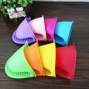 Silicone Kitchen Glove Oven Pot Holder Heat Resistant Mit Beauty BBQ Baking U6J6