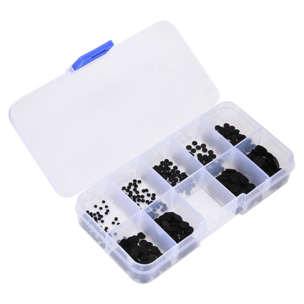 450Pcs 2mm To 8mm Keypad Repair Kit For IR Remote Controllers Conductive Pad Kit