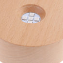 Wooden Round Crystal Ball Base Holder Crafts Ornaments Solid Wood Stand