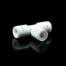 2x 1/4" 3-way Union Tee Tube Quick Connect Push Fit RO Water RevME