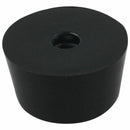 Universal Tape Rubber Pad Feet Bumper Washer 25mm x 12mm 8Pcs Black