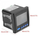 Multifunctional Yg889E-9Sy Three-Phase Liquid Crystal Current Voltage Frequ