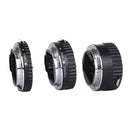 Extreme Close-Ups AF Extension Tube Ring Set for Canon EOS DSLR Lens Camera