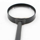 New 5X Hand Held Reading Magnifying Glass Lens Jewelry Loupe Zoomer 60mm Black