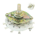 1P10T 1 Pole 10 Position One Deck 11 Pins Band Channel Rotary Switch D5P6