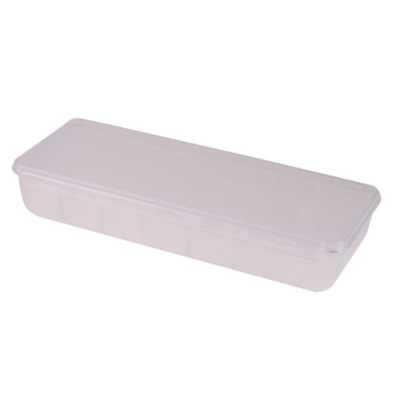 Large Travel Pill Cases Portable 7-Day Medicine Box Tablet Container(Clear) A