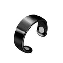 Acupressure Anti Snore Stopper Ring Reflexology Sleeping Aid Device (Black)