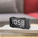Projection Alarm Clock,6.5 Inch Projection Clock,Fm Radio with Temperature