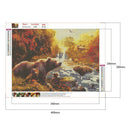 5D DIY Full Drill Diamond Painting Animal Cross Stitch Embroidery (C1187)