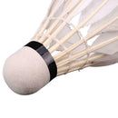3pcs Badminton Shuttlecocks Goose Feather Durable Training Badminton Balls