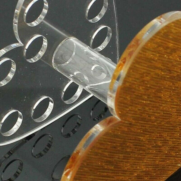 Dotting Pen Heart Shape Holder Nail Brush Acrylic Nail Art Tool Display Pen E6V8