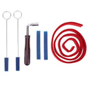 Piano Tuning Kit Tools Hammer Temperament Strip Handles Rubber Mutes