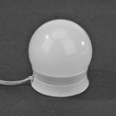 6pcs LED Makeup Mirror Light Bulb Kit Dimmable USB Hollywood Table Lights