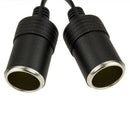Double Car Adapter Extension Cigarette Cigar Lighter Cable Socket Charger Lead
