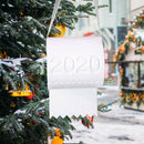 Christmas DIY Roll Paper Bless Pendant Xmas Tree Hanging Decor Ornaments A
