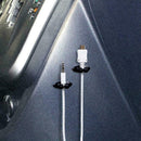 10Pcs Car Charger Line Headphone/USB Cable Car Clip Interior Accessories Bl F5L7