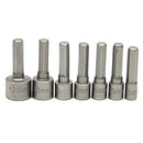 9pcs Socket Nut Driver Set Drill Bit Adapter 1/4'' Hex Shank 5-13mm