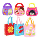 1 Pcs Non-woven Cloth Bag Cartoon Handmade DIY Applique Bag Crafts Kids Toys ME