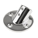 316 Marine-Grade Stainless Steel Boat Hand Rail Fitting 60 Degree Round Base for