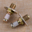 2X Door Lock Striker Pin 357837034 Fit For VW Golf Jetta Passat Polo Audi Coupe
