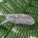 1pc Plastic Unpainted Fishing Lures 7g Wobblers Assembly Blank Hard Baits