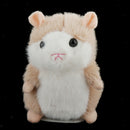12cm Electronic Intertactive Talking Hamster Repeats What You Say Smart Robotic