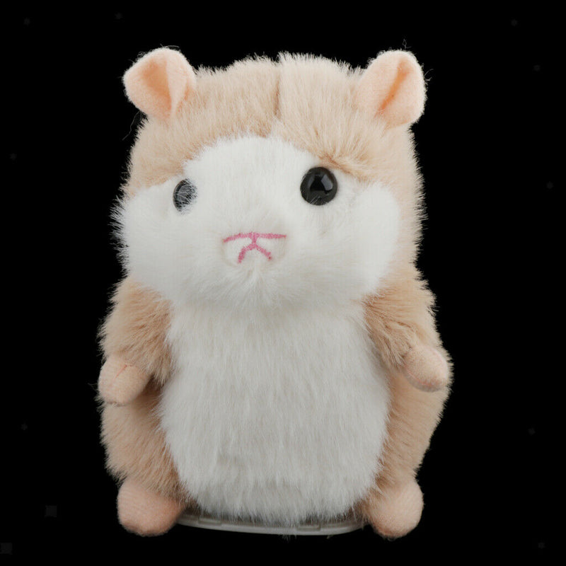12cm Electronic Intertactive Talking Hamster Repeats What You Say Smart Robotic