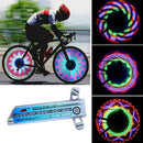 32 Pattern LED Colorful Bicycle Wheel Tire Spoke Signal Lig Safety D2I5 H9K7