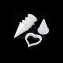 Calla Lily Flower Cake Decorating Craft Fondant Icing Tool Mold Plunger Cutt Gw