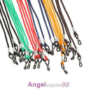 12pcs Colorful Eyewear Nylon Cord Reading Glass Neck Strap Eyeglass Holder