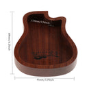 Wooden Guitar Picks HolderÃ¯Â¼Å’Guitar Shape Box Guitar Accessory for Music Lovers
